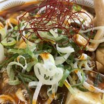 ラーメン もっけだの - 『麻婆ラーメン』のトッピング