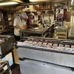 川豊 - 焼盛り付けは　３人？