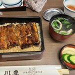 川豊 本店 - 鰻重並と　肝吸