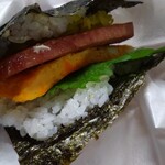 ポーク玉子おにぎり くじら - 