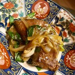 和牛焼肉 やくにく - 鹿児島黒牛レバニラ