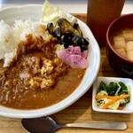 舞洲食堂 - 舞洲食堂特製辛口カレー500円