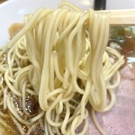 ラーメン火ノ鷺 - 麺も美味すぎ警報発令