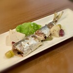 グルマン酒場 - 自家製オイルサーディン 450円