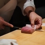 麻布 黒しゃり - 