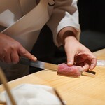 麻布 黒しゃり - 