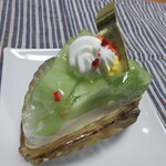 山の上のPatisserie co･kuma - 【メロンのタルト　５１０円】