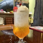 森のかるがも - 夕焼けオレンジソーダ水（紅茶アイス）