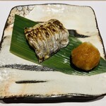 銀座 すし 仙道 - 太刀魚山椒焼き