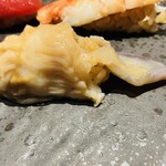 銀座 すし 仙道 - ほっき貝
