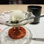 銀座 すし 仙道 - ソルトアイス