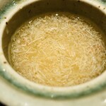 銀座 すし 仙道 - 蟹茶碗蒸し