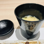 銀座 すし 仙道 - 留椀 白味噌・長葱