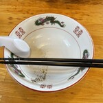 ラーメンうめ八 - 飲み干せるスープ