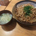 チャイニーズレストラン とん珍 - 焼きそば550円スープ付
