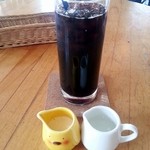 カフェ＆レストラン　サンセットテラス花薄荷 - アイスコーヒー