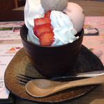 BAKERY CAFE CLUB RATIE - 桜アイスに桜餅