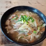 うるかそば - 野菜そば。