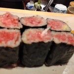 すしやのたい悟 - エシャトロ巻（青森大間本鮪