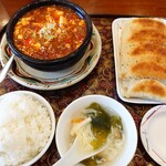 ぎょうざ大好 - 麻婆豆腐定食980円税込
