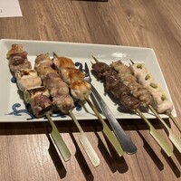 銀座　神籬 - 焼き鳥6本盛り合わせ