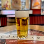 ビールスタンド重富 - ビール 一度つぎ