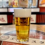 ビールスタンド重富 - ビール 一度つぎ