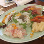 いずも亭 - お造り盛り合わせ