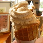 国民宿舎 サンライズ九十九里 - ピーナッツのソフトクリーム