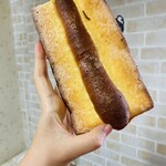 ブーランジェリ･エ･カフェ　オブジェ - ラコステ♡こ〜んなに大きいんですが、ほんとにラコステさんが好きすぎて本店に置かれてあるという35cmサイズのものが欲しい！そして食べたい！1人で！(笑) クッキー生地とサクサクパン生地のマッチが最高♡