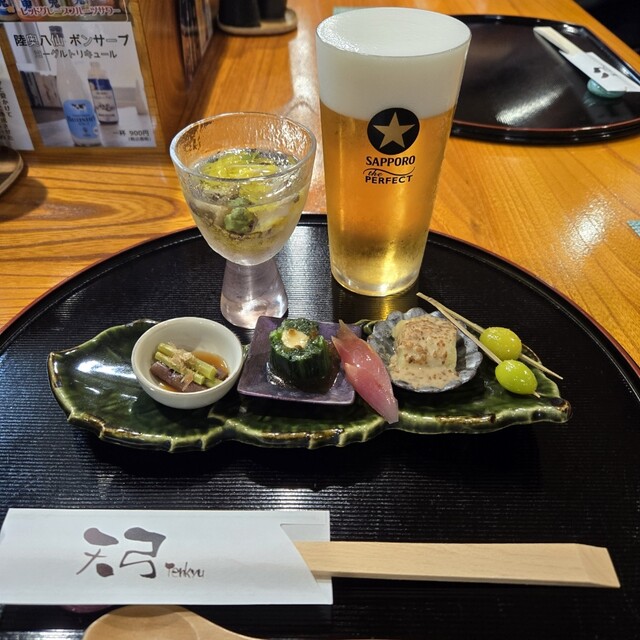 串揚げ・鮮菜 「天弓」（クシアゲセンサイ テンキュウ） - 本八戸（串揚げ）の写真