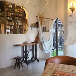 ルワム - ハンモックあります。空いてたら、ぜひとも座ってみてください！