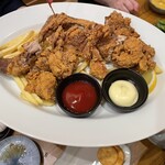 旨唐揚與居酒屋餐 Miraisaka 富山站前店 - 名物！清流若どりグローブ揚げ＆ポテト