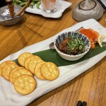 旨唐揚與居酒屋餐 Miraisaka 富山站前店 - サーモン盛り合わせ