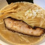 麺家 一鶴 - 鶏煮干しラーメン730円(今日の煮干し  アゴ)