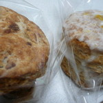 ニコリ - スコーンは胡桃とイチジク　国産レモンを。