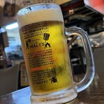 焼きもの家 慶 - 生ビール大＠10円^_^/