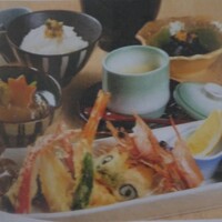 加賀屋 京都店 - 天ぷら7種類と合鴨の治部煮