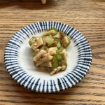 かぶと - オクラと長芋のおかか和え