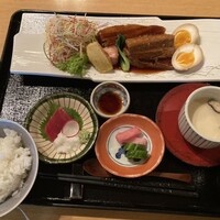 日本料理 花城 - 余市産　麦豚の角煮膳