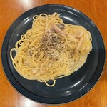 パスタとコーヒーの店 ぼうの屋 - ポルチーニカルボナーラ