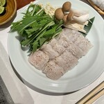 先斗町 華楽  - 鱧しゃぶ