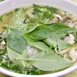 Phở Hà  - 草を入れて