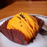 コメダ珈琲店 - 安納芋のモンブラン