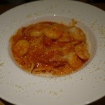 MiKiya's　ぐりぐり - エビのトマトクリームをスパゲッティーニでイタダキマス！