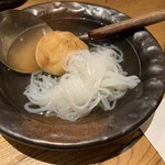 蔵鵡 - つくね（蟹がんも、白滝）