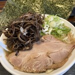 二代目高橋商店 - 中華そば　黒キクラゲ　海苔