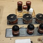 天下一品 - 辛子味噌はセルフで