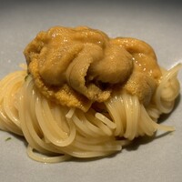 FORNO - 冷たい前菜2品目　うにのカペッリーニ