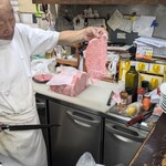 やすだ - しゃぶしゃぶの薄さに手切りの技